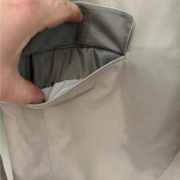 Theory blazer jacket 2 button tan cream size 38 short MENS - Picture 14 of 15